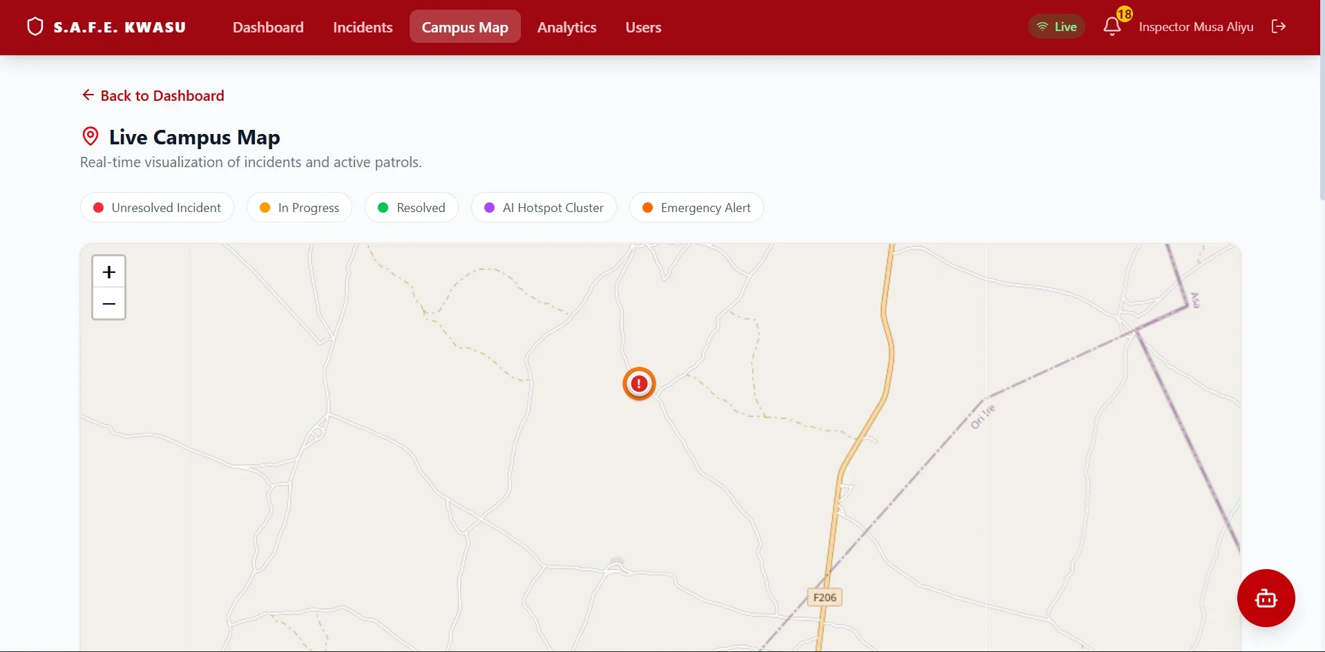 SAFE Map View