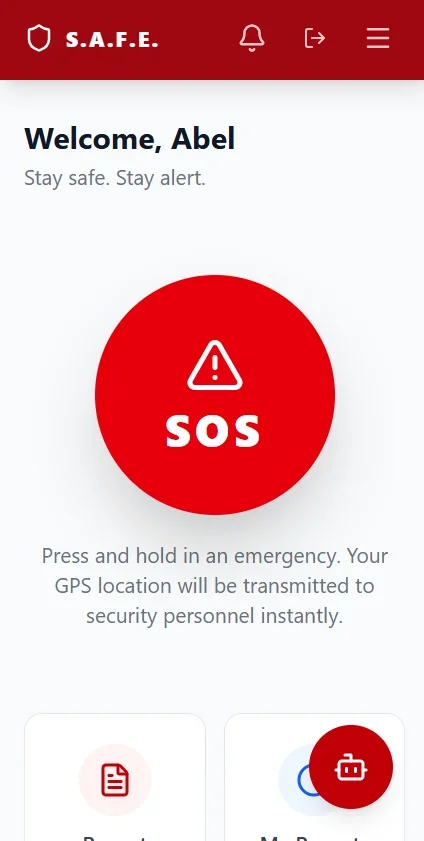 SAFE Mobile Interface